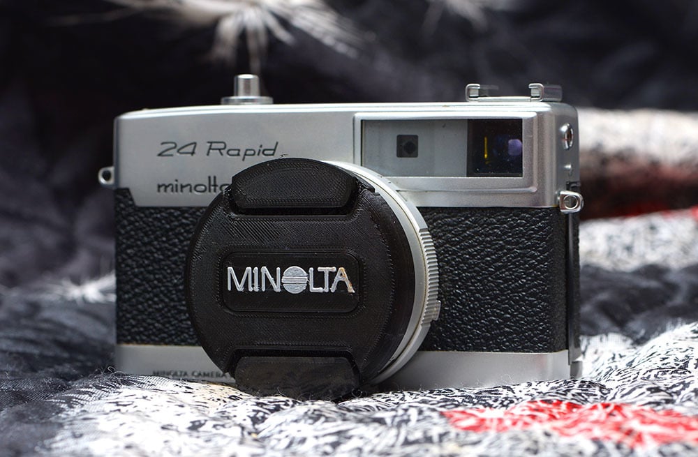 54-mm-Kameraobjektivdeckel für NIKON / CANON / MINOLTA / alle Modelle