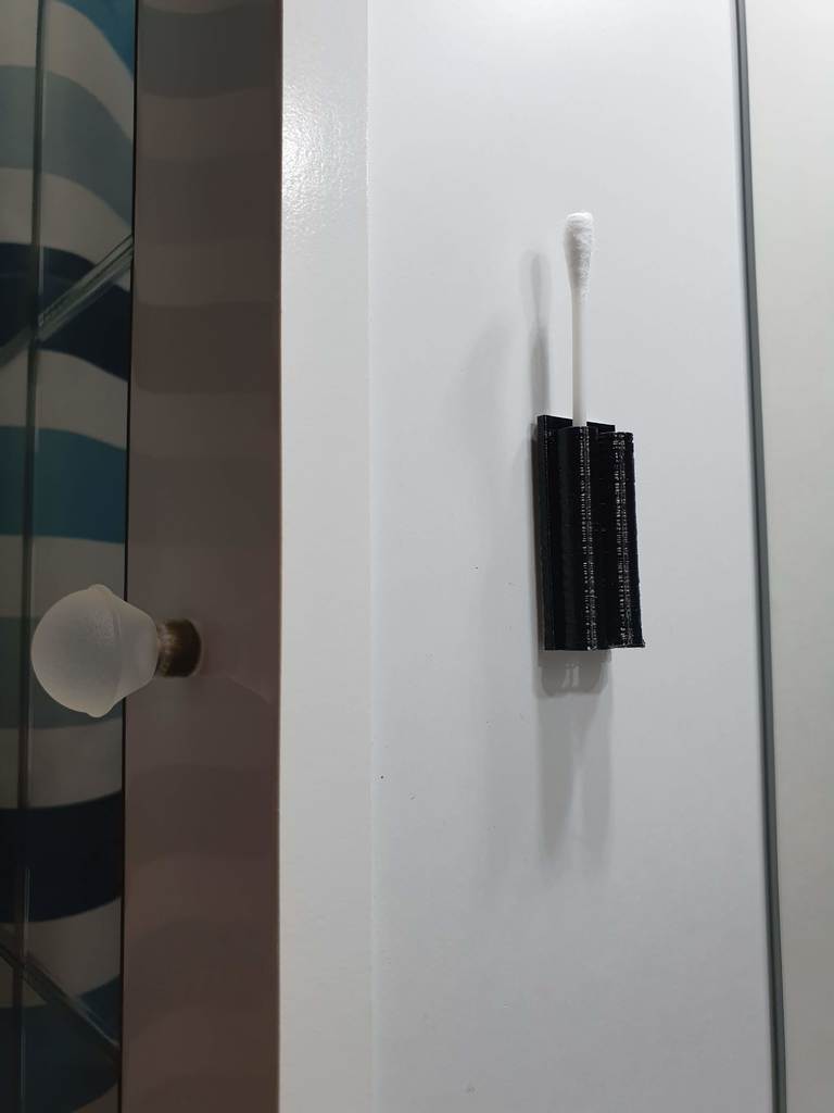 Badezimmer-Wattestäbchenhalter zur Montage