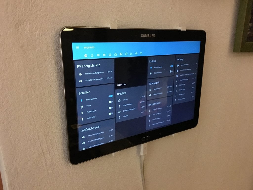 Wandhalterung für Samsung Galaxy Tab Pro 10.1