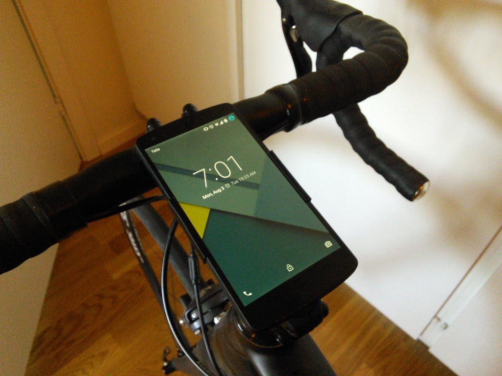 Nexus 5 Fahrradhalter für 35-mm-Rohr
