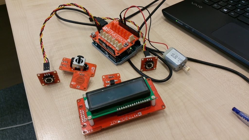 Tinkerkit-Sensor und Arduino Uno-Halter