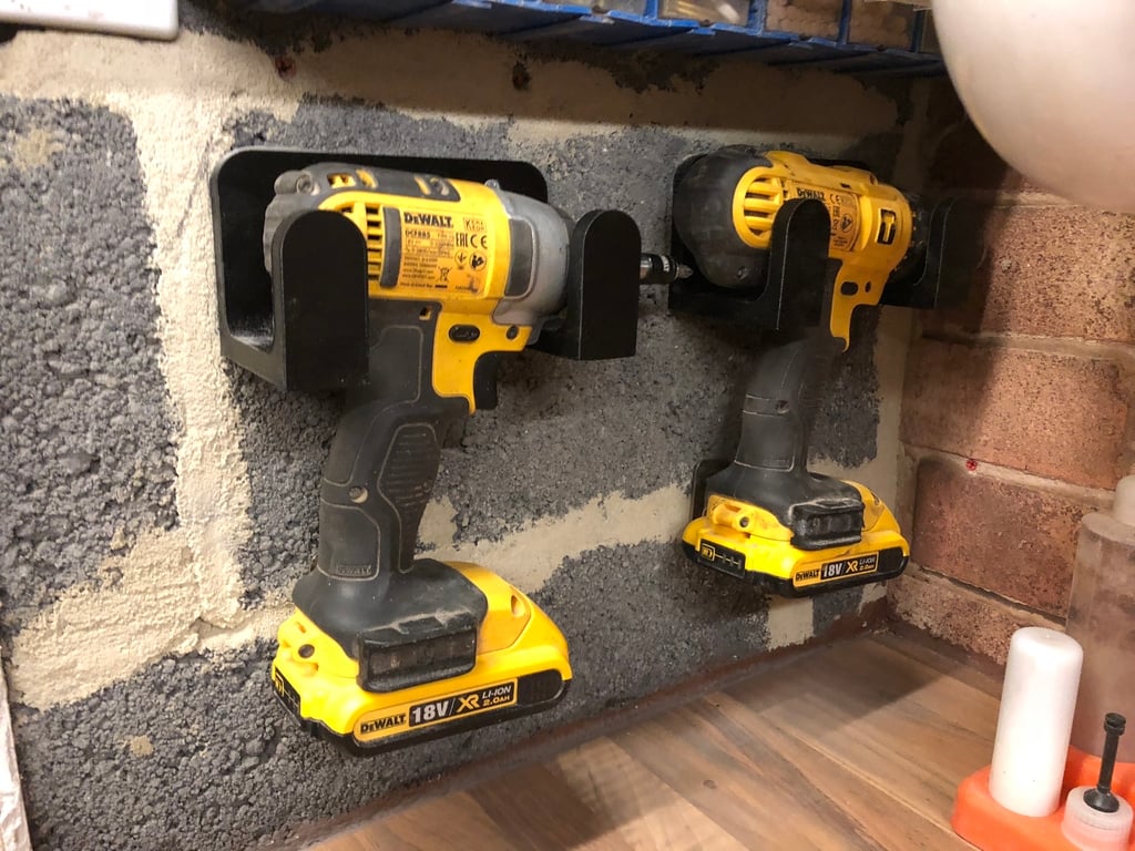 Dewalt 18v XR Bohr- und Schlagschrauber-Wandhalterung