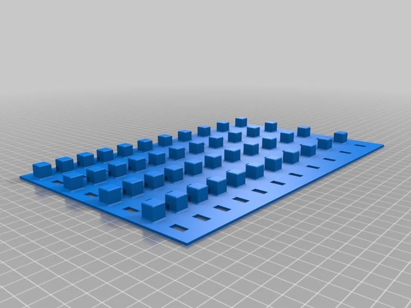 3D-druckbarer Schubladen-Organizer für 1/4- und 3/8-Antriebsstecknüsse