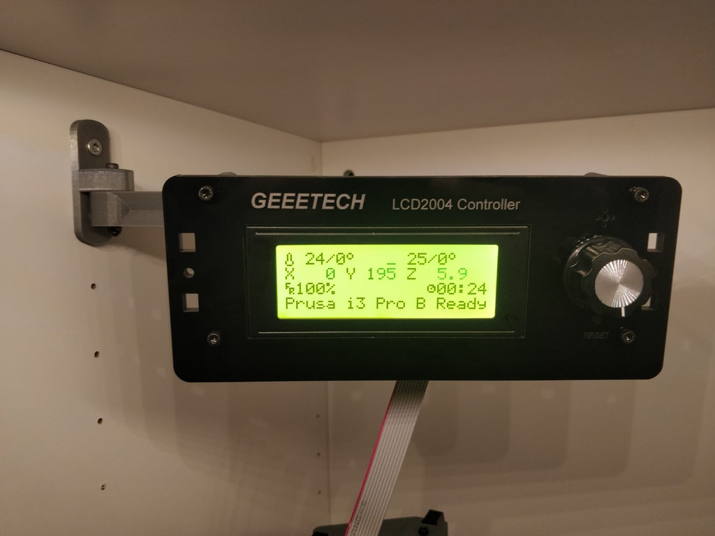 Abnehmbarer Geeetech i3 B/C LCD-Halter für IKEA Stuva
