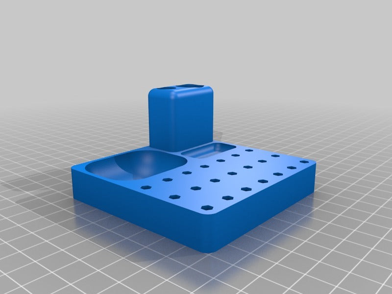 1/8-Zoll-Sechskant-Mikro-Schraubendreher-Tablett zum Aufbewahren und Organisieren von Schraubendreher-Bits