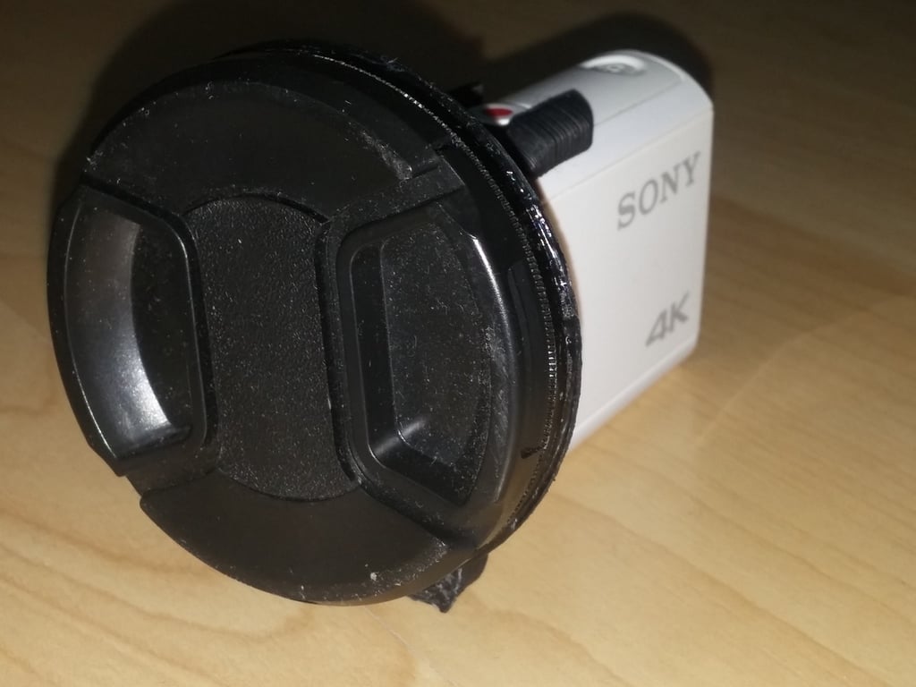 58-mm-Filterobjektivabdeckung für die Sony FDR 3000 Actionkamera