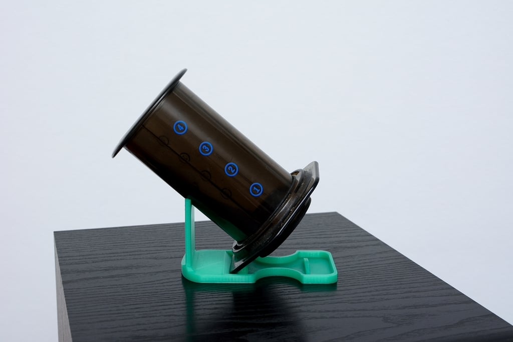 AeroPress-Kaffeepressenhalter und Abtropfschale
