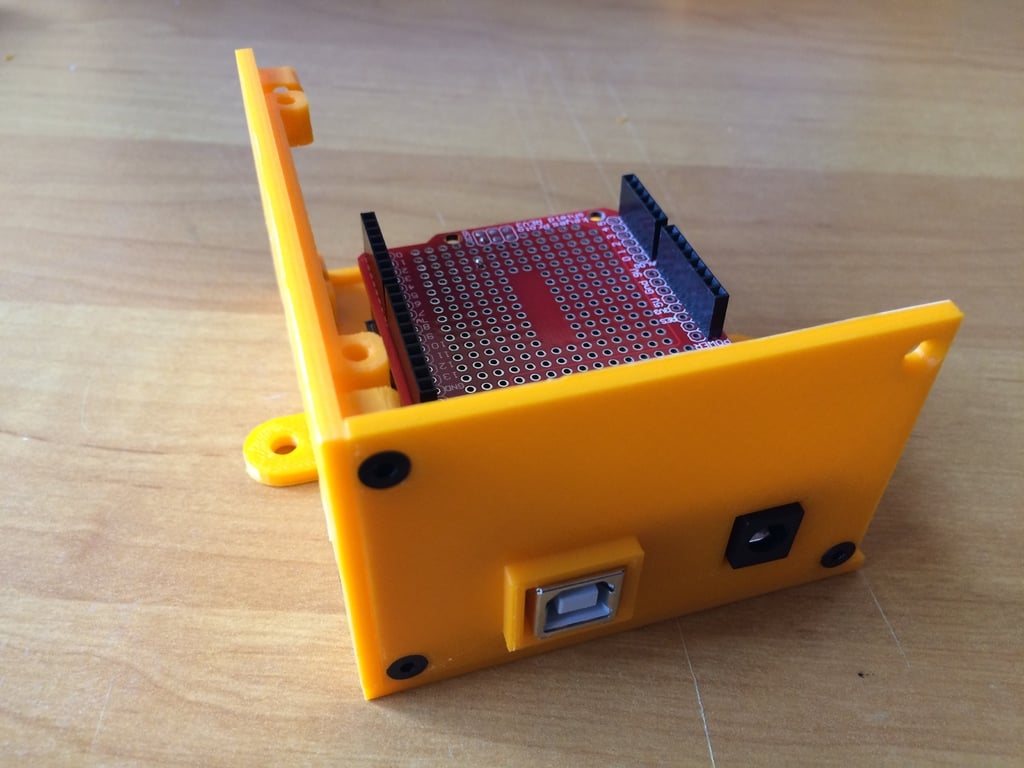 Arduino Uno-Box mit zusätzlichem Platz für Entwicklungsschild