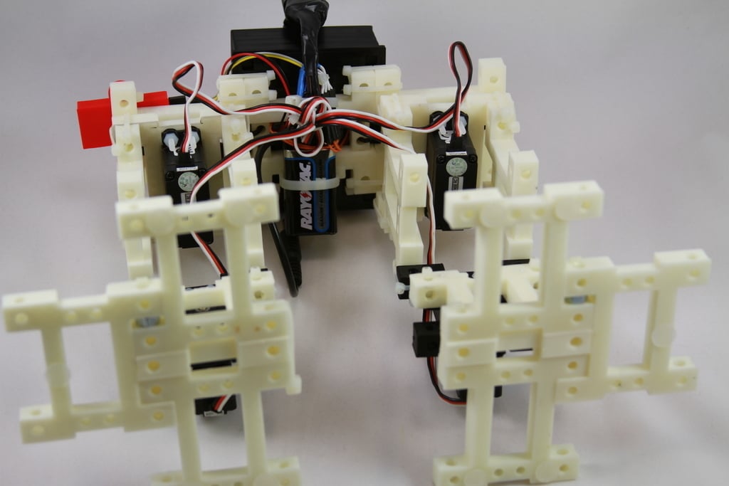 MegaPed Servo I Brace Arduino-gesteuerter Zweibeinroboter mit 4 Servos