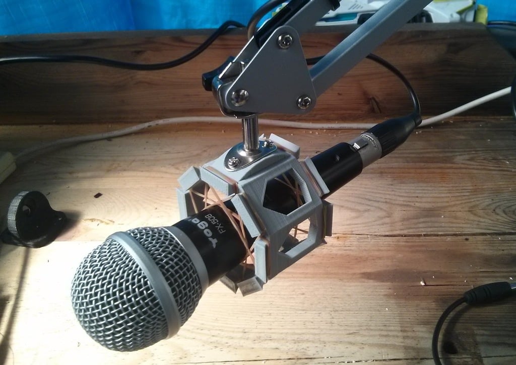 Mikrofon-Stoßdämpferhalterung für IKEA-Tertiallampe