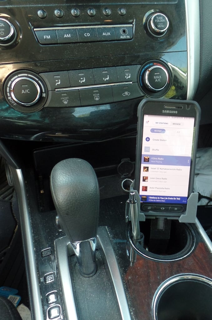 Autohalterung für Galaxy S6 Active für Getränkehalter