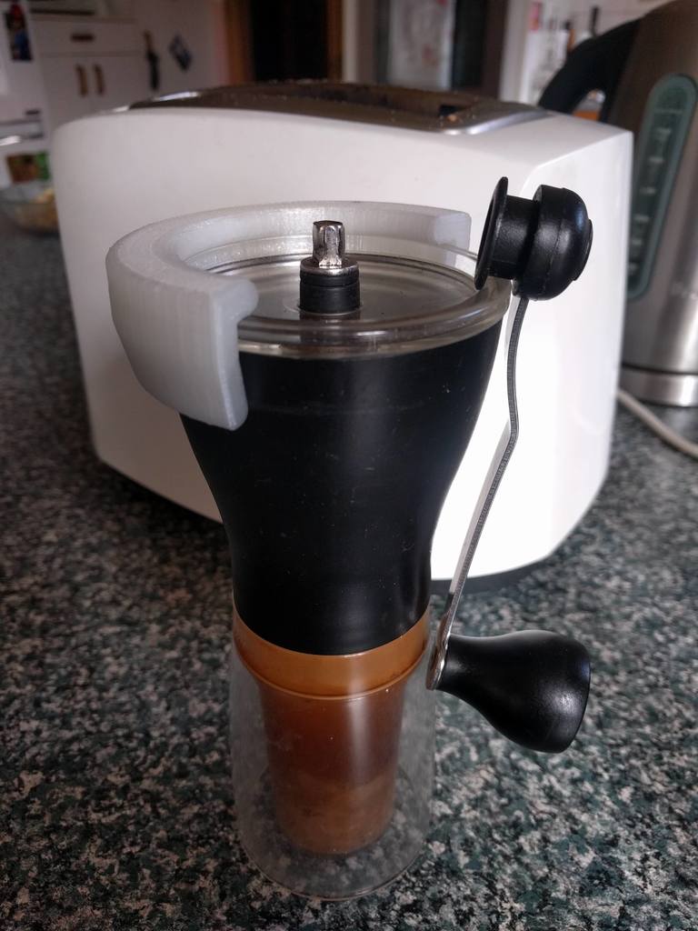 Hario Slim Kaffeemühlen-Deckelclip