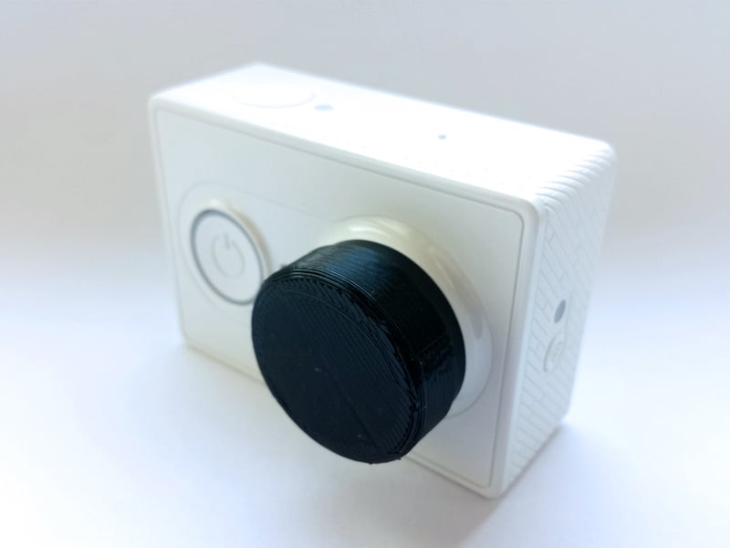 Objektivdeckel für Xiaomi Yi Kamera