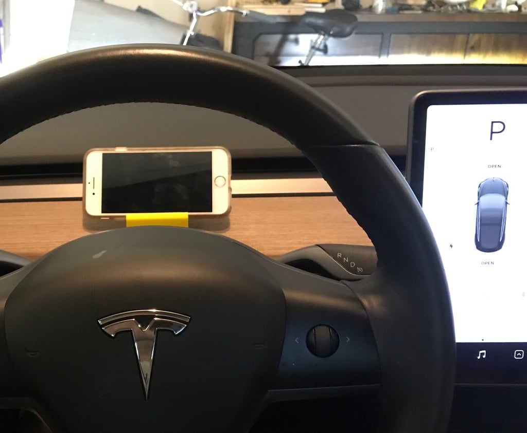 Tesla Model 3 Ventil-Clip-Telefonhalter