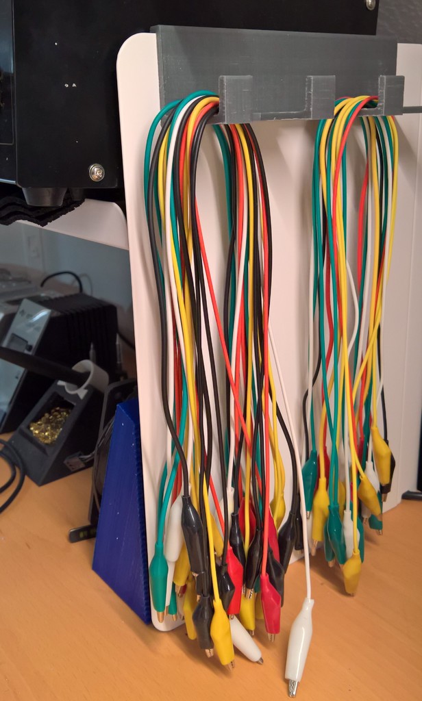 Kabelhalter für Ikea BEKANT