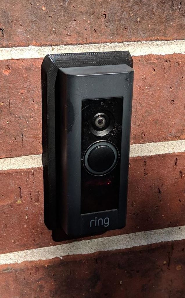 Ring Doorbell Pro Wandplatte mit 1/4 Zoll Abstandshalter