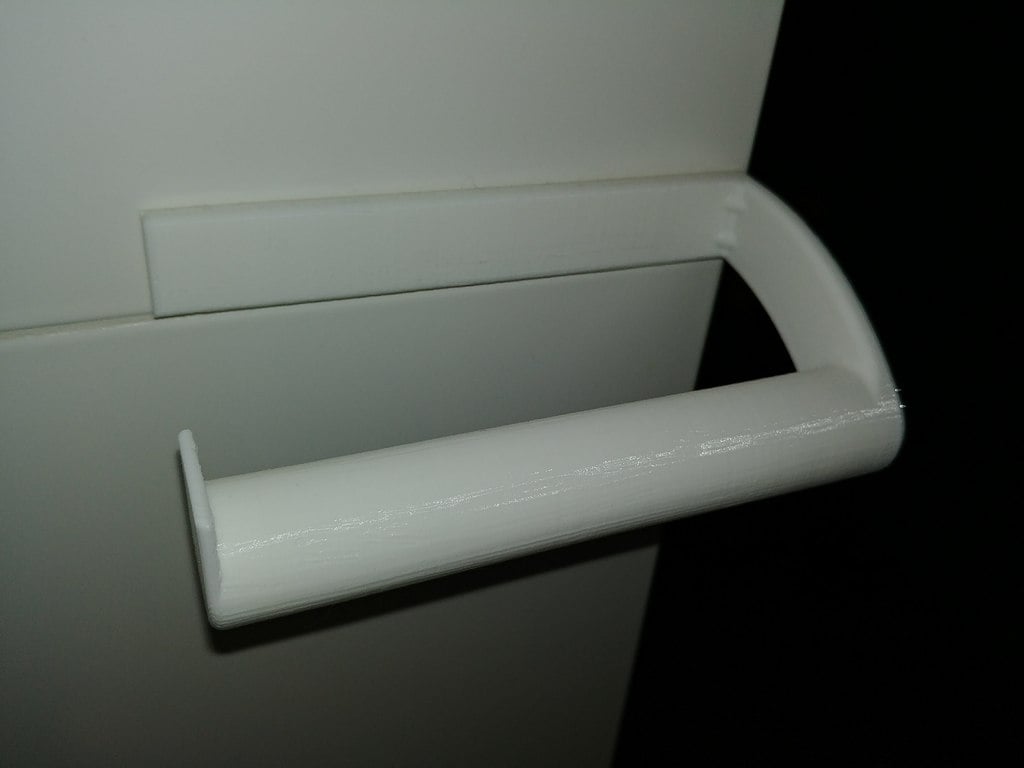 Toilettenpapierhalter mit Verstärkung für Badezimmer
