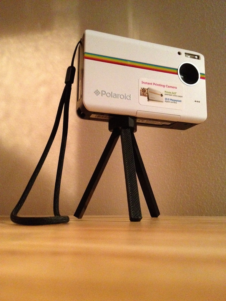 Mini-Stativ mit druckbaren Beinen für kleine Kameras