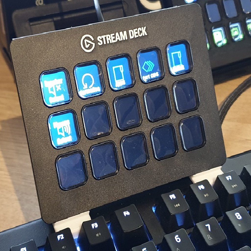 Stream Deck Tastaturhalterung für Razer Blackwidow Chroma v1&amp;2