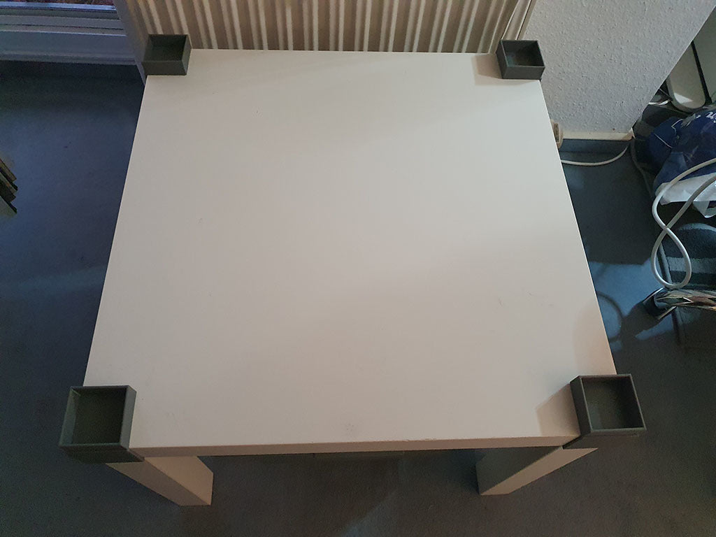 Halterung für IKEA LACK Tischbeinverlängerung/Stapler