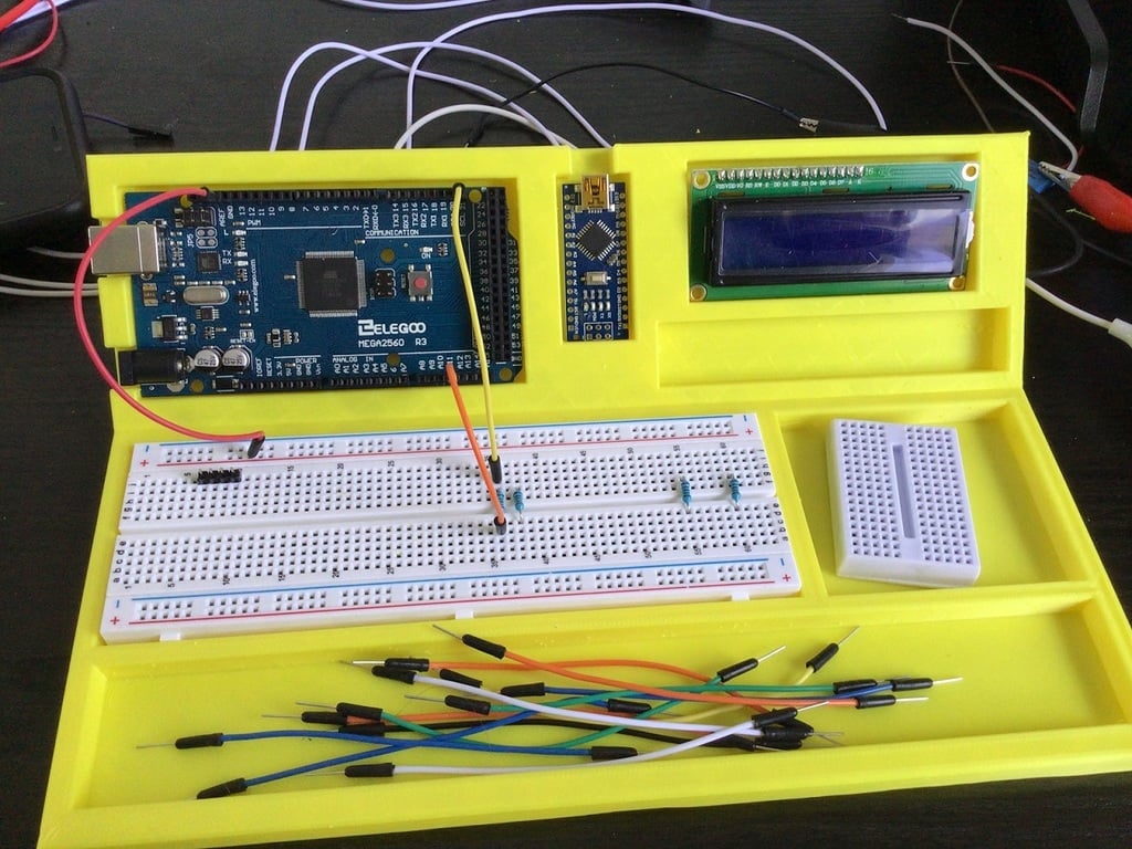 Arduino-Mikrocontroller und Steckbrettständer