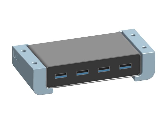 Moshi iLynx USB-Hub zur Untertischmontage
