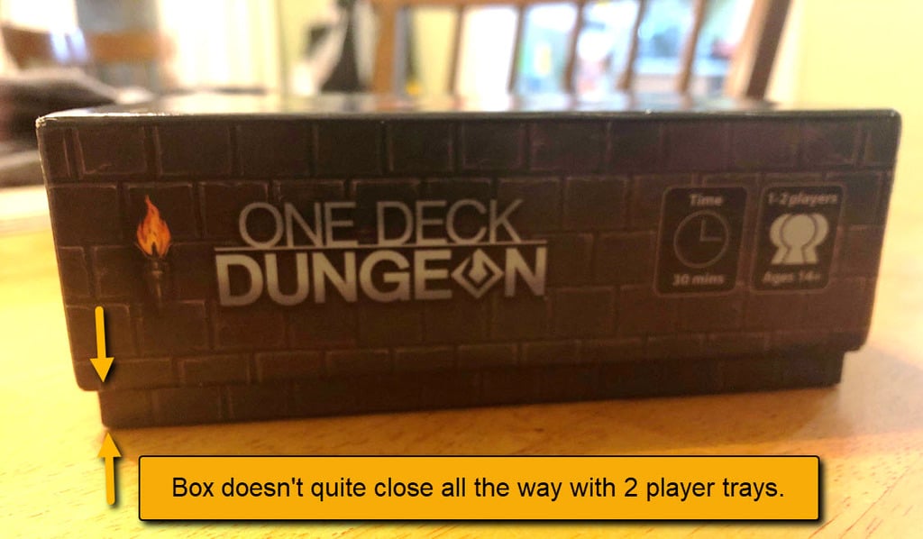 Zubehör für das One Deck Dungeon-Spiel