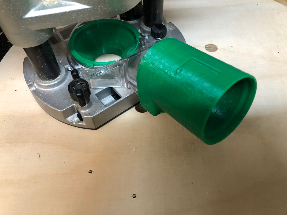 Adapter für Makita RT0700CX2J Oberfräse und Festool Staubsaugerschlauch