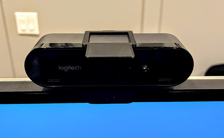 Webcam-Haube für Logitech Brio
