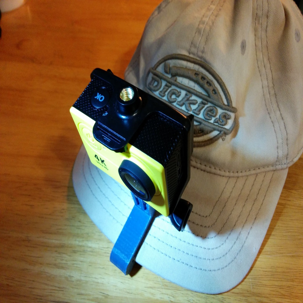 Baseballkappenhalterung für Action-Kamera