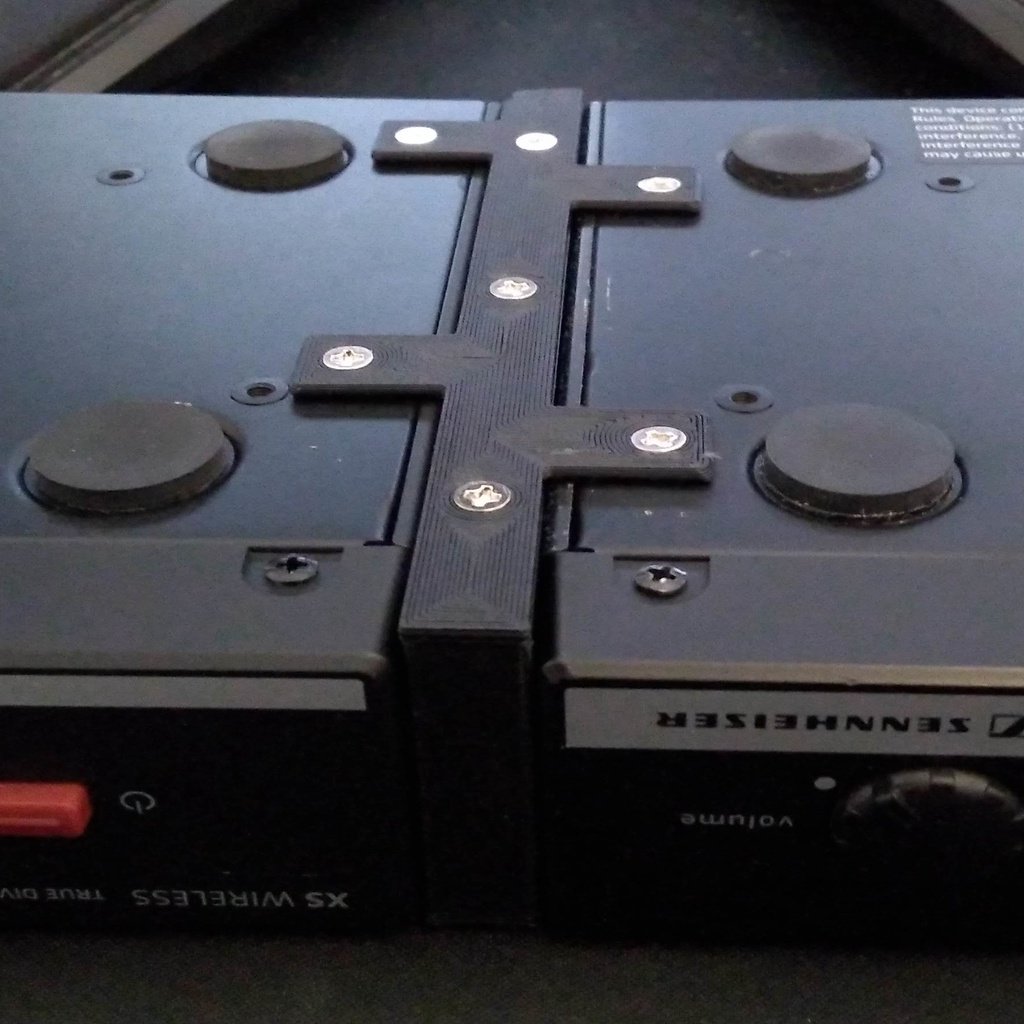 Rackmontagehalterung für Sennheiser EM 10 Empfänger (XS Wireless)