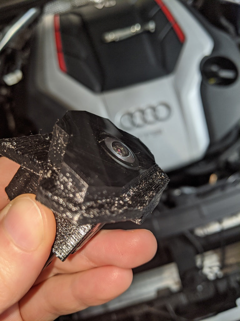 3D-druckbare Audi B9 A5/S5 Frontkamera-Montagehalterung für RS-Style-Grill