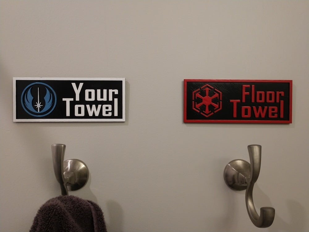 Star Wars Handtuchhalter-Charakter für das Badezimmer