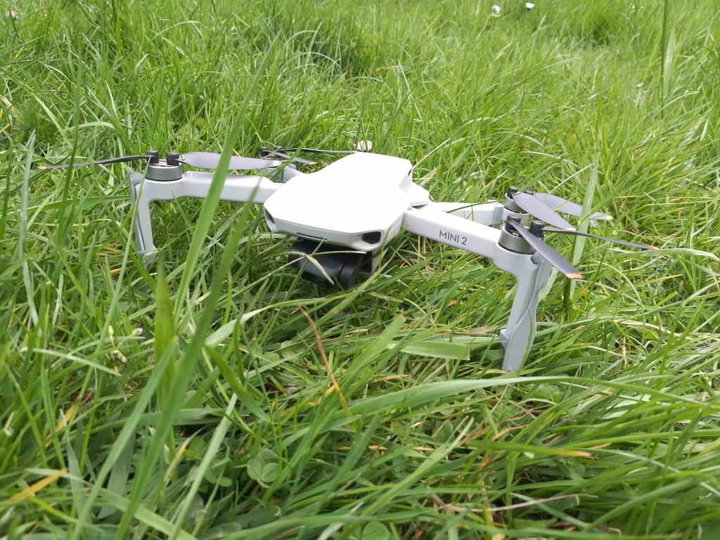 Landeausrüstungserweiterung für die DJI Mini 2 Drohne