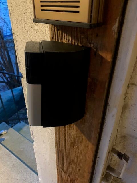 Ring Doorbell-Montagehalterung der 2. Generation mit 45°-Winkel und 5°-Verstellung nach oben