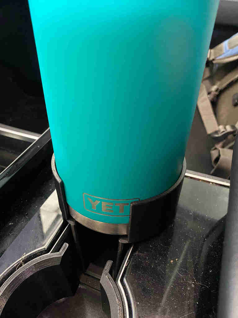Tesla Model 3 Getränkehaltereinsatz für 36oz YETI Rambler