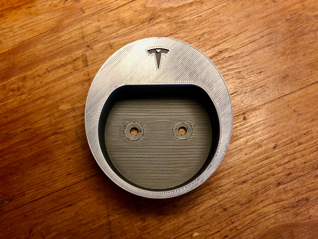 Typ-2-Halterung mit Kabel-Organizer für Tesla Model 3 (mit und ohne Logo!)