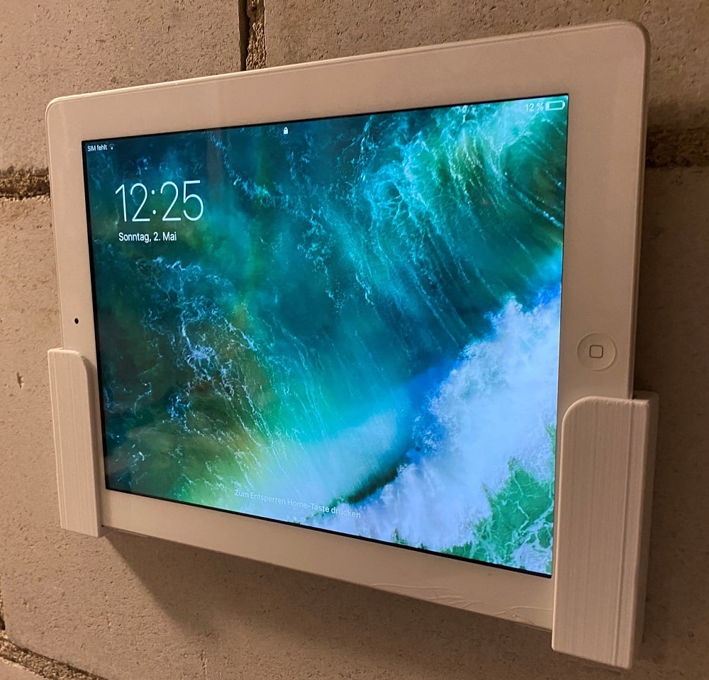 Tablet-Wandhalterung für iPad 4 und iPad Air