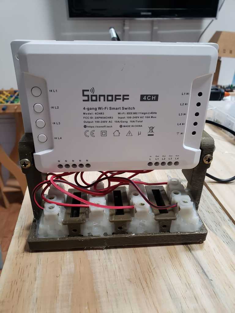 SONOFF 4CHR2 Adapter – Wi-Fi Smart Switch Verbindungssystem