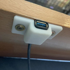Untertisch-USB-Anschlusshalterung für Bürozubehör