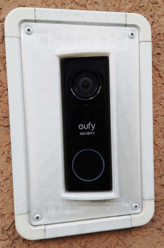 eufy Doorbell Kabelgebundene Montageplatte für STR Türstation TT