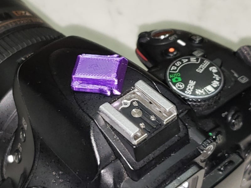 Blitzschuh-Adapterbasis/Abdeckung für Nikon-Kameras