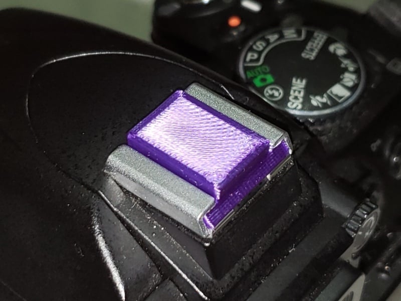 Blitzschuh-Adapterbasis/Abdeckung für Nikon-Kameras