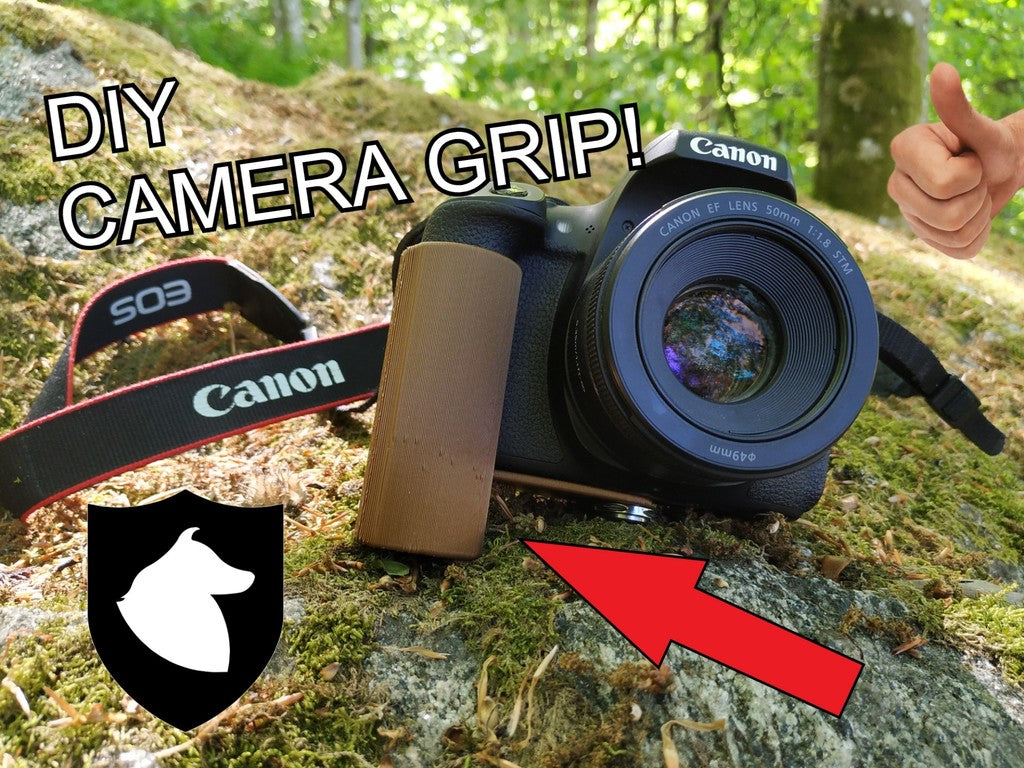 Ergonomischer Griff für Canon 750D Kamera