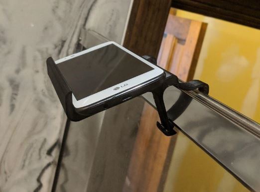 Duschwandhalter für Smartphone