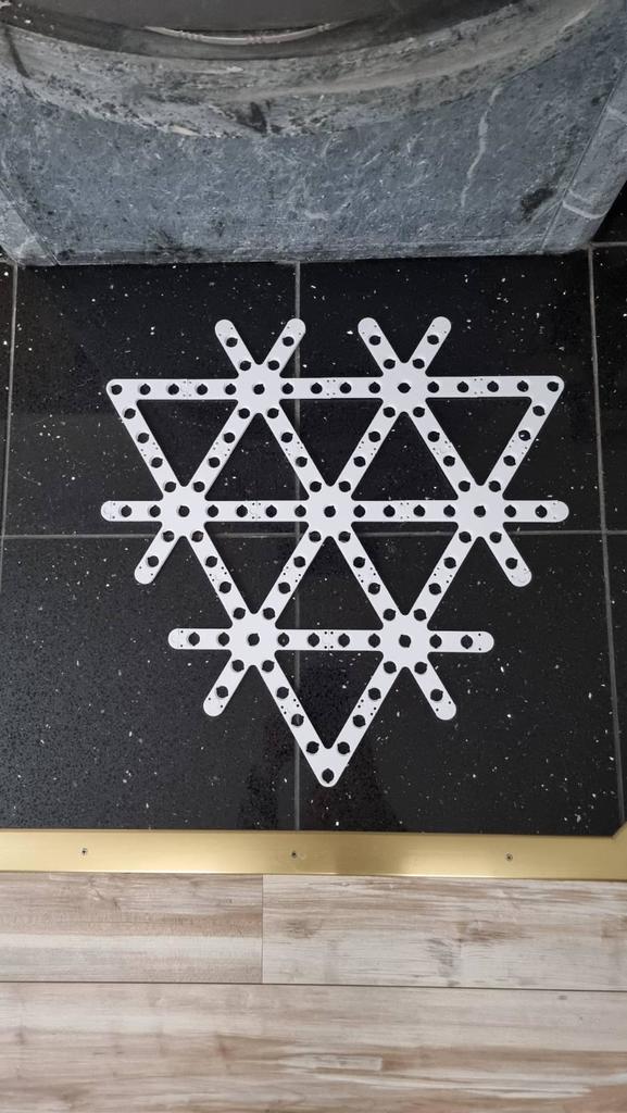 WS2811 Pixel Endless Snowflake Puzzle – Skalierbare Weihnachtslichter
