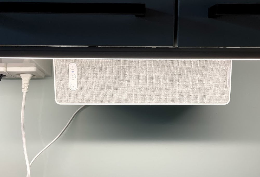 Halterung zur Montage des Ikea Symfonisk-Lautsprechers unter dem Küchenschrank