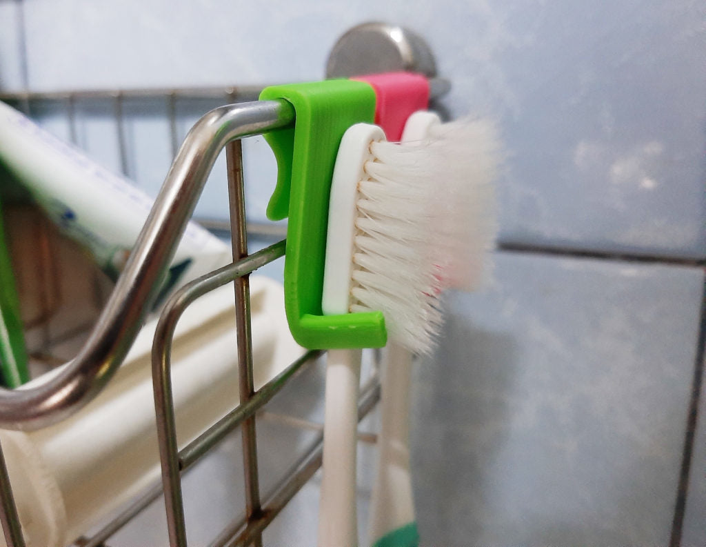 Minimalistischer Zahnbürstenhalter für das Badezimmer